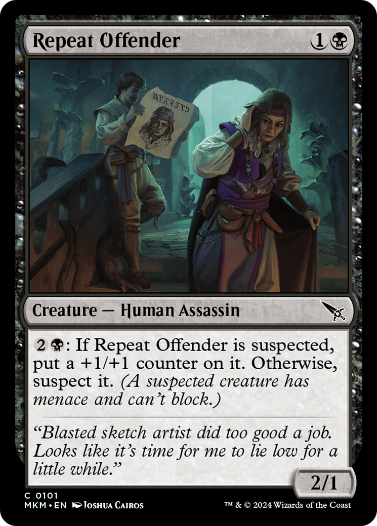 Repeat Offender (MKM-101) - [Murders at Karlov Manor] Foil