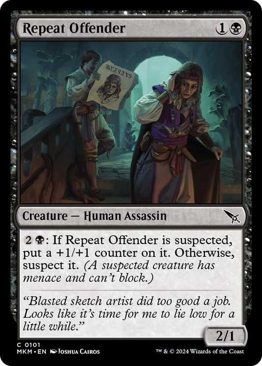 Repeat Offender (MKM-101) - [Murders at Karlov Manor] Foil