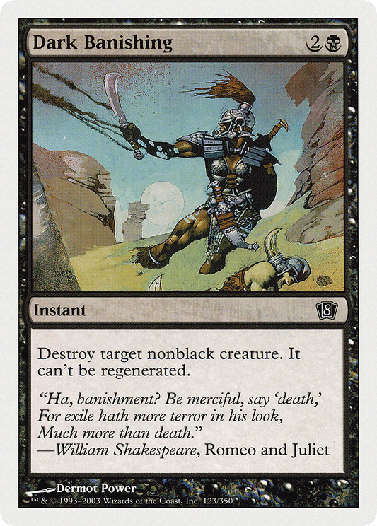 Dark Banishing (8ED-123) - [Eighth Edition]