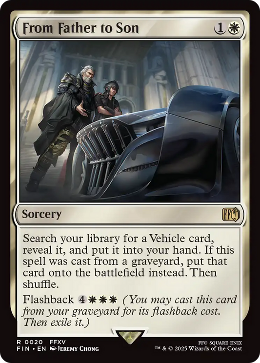From Father to Son (FIN-020) - [FINAL FANTASY] Foil