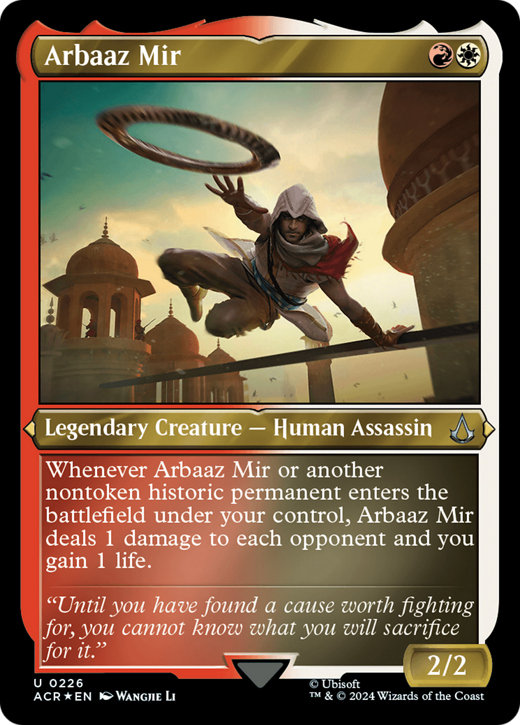 Arbaaz Mir (ACR-226) - [Assassin's Creed] Etched Foil