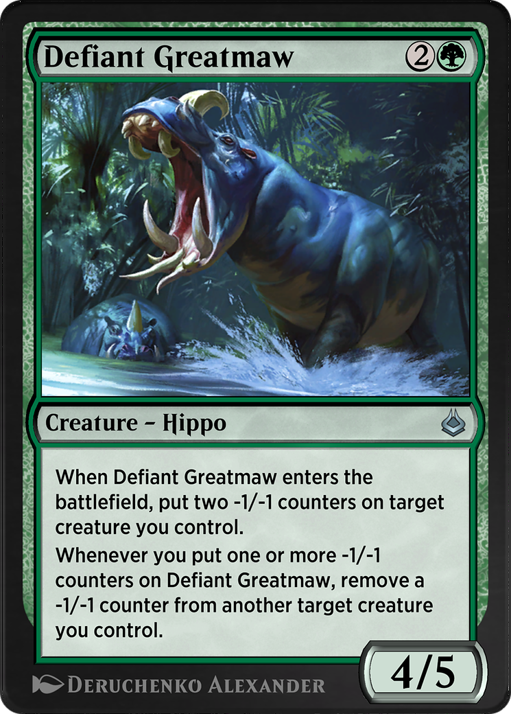 Defiant Greatmaw (AKR-188) - [Amonkhet Remastered]