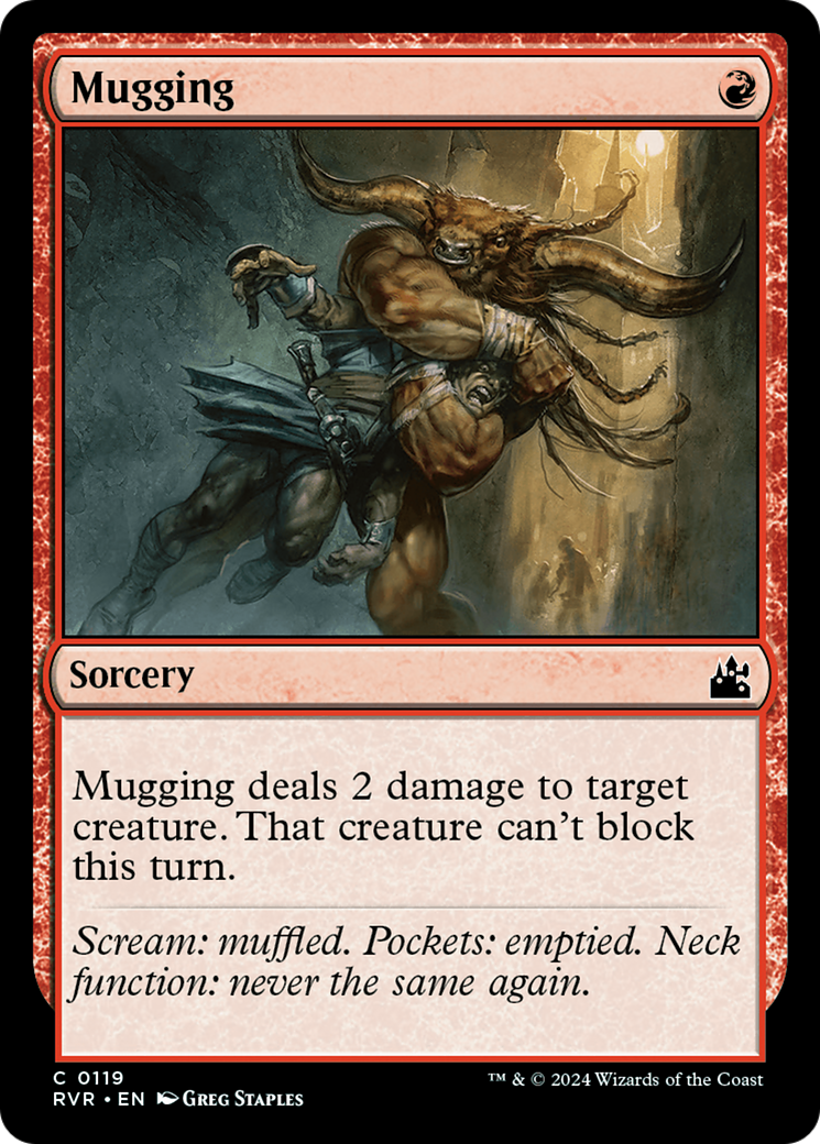 Mugging (RVR-119) - [Ravnica Remastered]