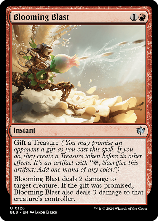 Blooming Blast (BLB-126) - [Bloomburrow] Foil