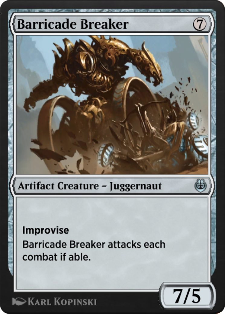 Barricade Breaker (KLR-222) - [Kaladesh Remastered]