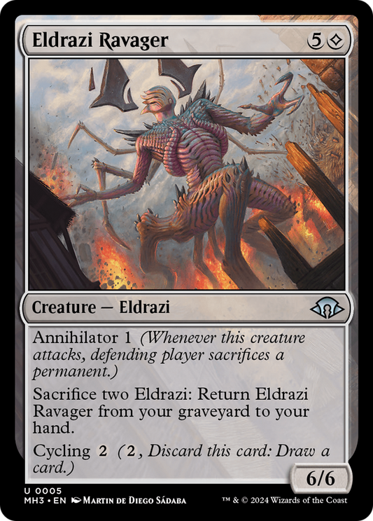 Eldrazi Ravager (MH3-005) - [Modern Horizons 3]