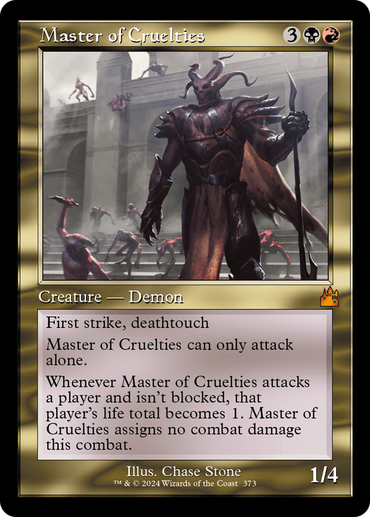 Master of Cruelties (RVR-373) - [Ravnica Remastered]