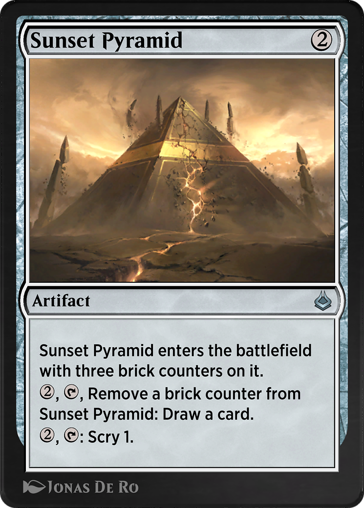 Sunset Pyramid (AKR-280) - [Amonkhet Remastered]