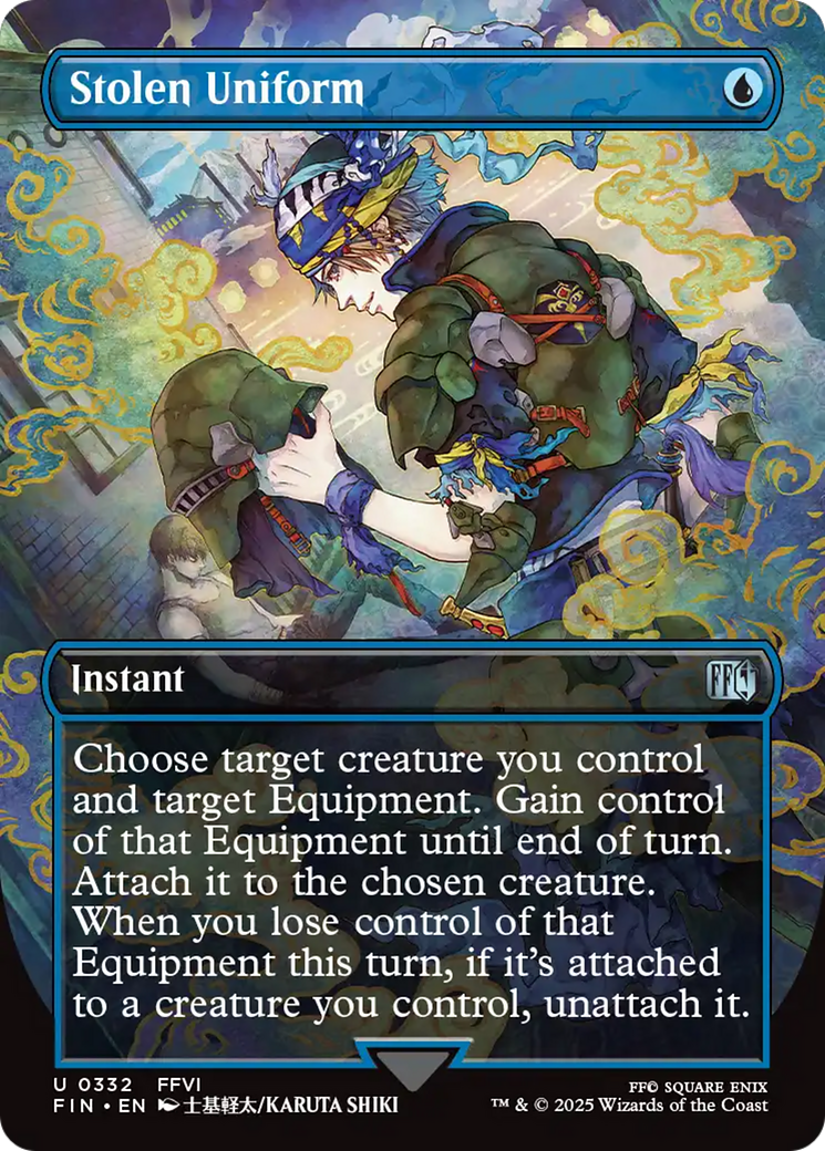 Stolen Uniform (FIN-332) - [FINAL FANTASY] (Borderless) Foil