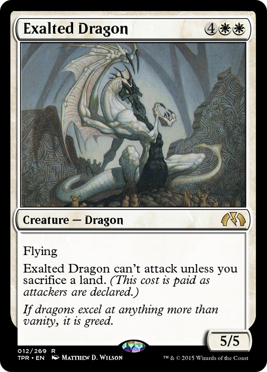 Exalted Dragon (TPR-012) - [Tempest Remastered]