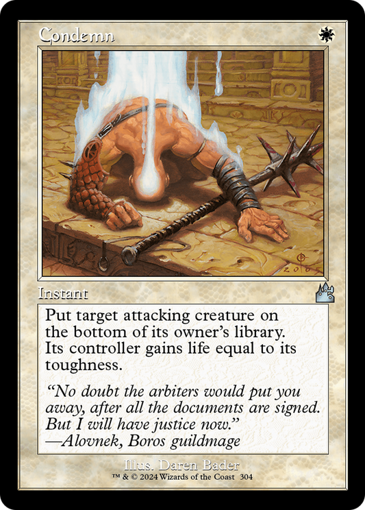 Condemn (RVR-304) - [Ravnica Remastered]