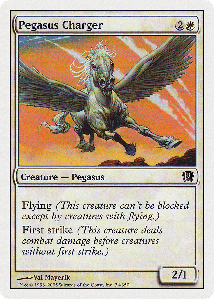 Pegasus Charger (9ED-034) - [Ninth Edition]