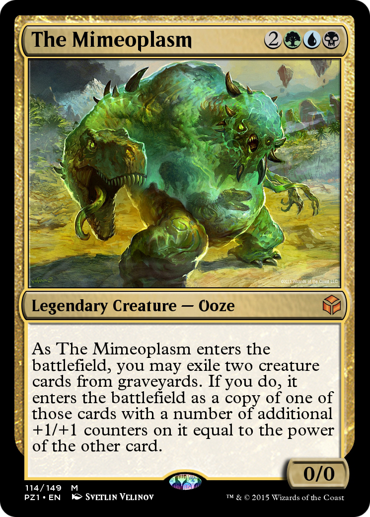 The Mimeoplasm (PZ1-114) - [Legendary Cube Prize Pack]