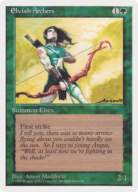 Elvish Archers (RQS-040) - [Rivals Quick Start Set]