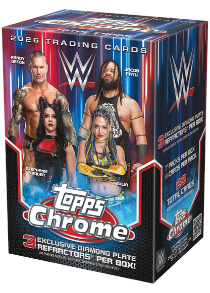 2026 Topps Chrome® WWE Value Box