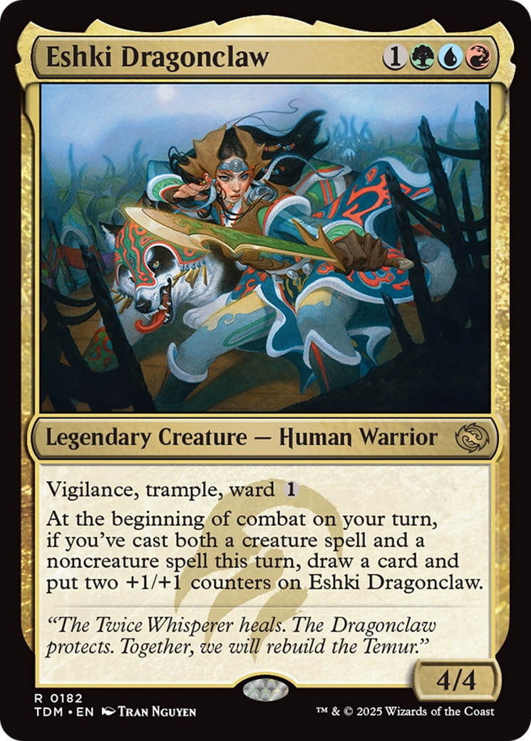 Eshki Dragonclaw (TDM-182) - [Tarkir: Dragonstorm]