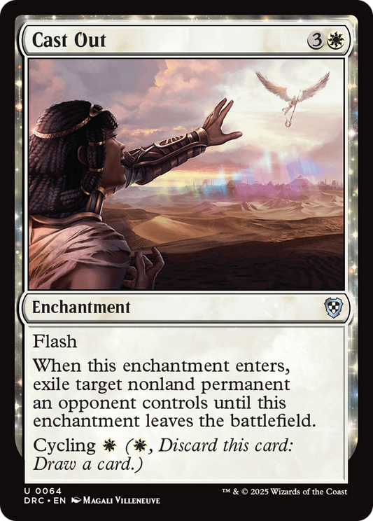 Cast Out (DRC-064) - [Commander: Aetherdrift]: (enchantment)