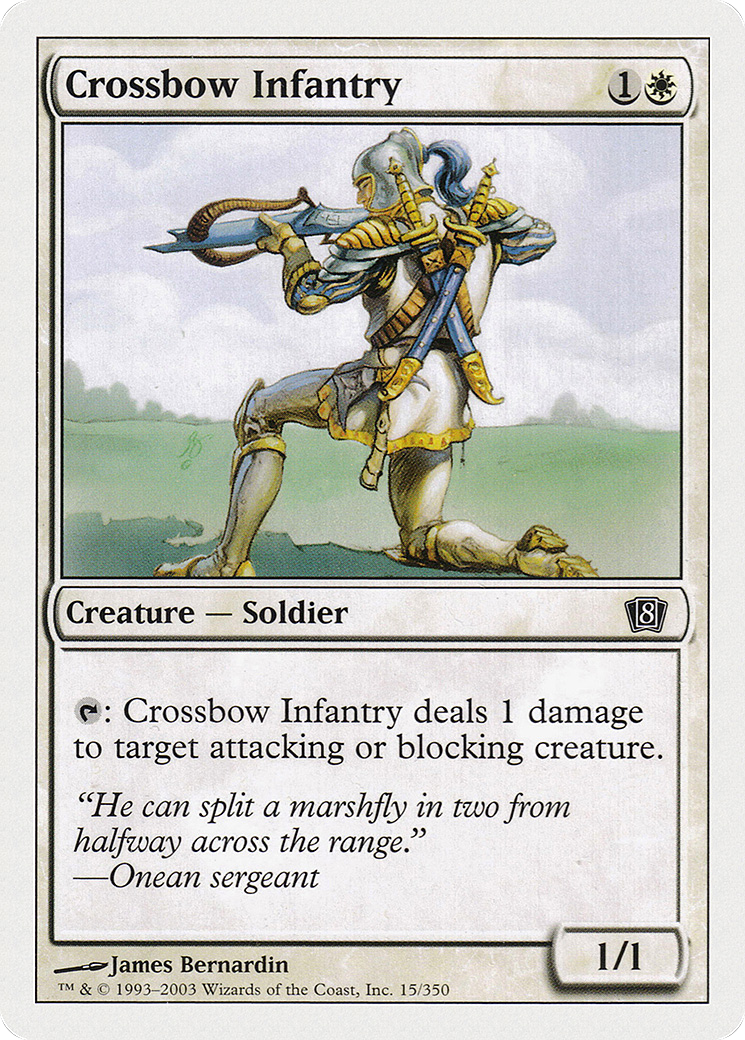 Crossbow Infantry (8ED-015) - [Eighth Edition]