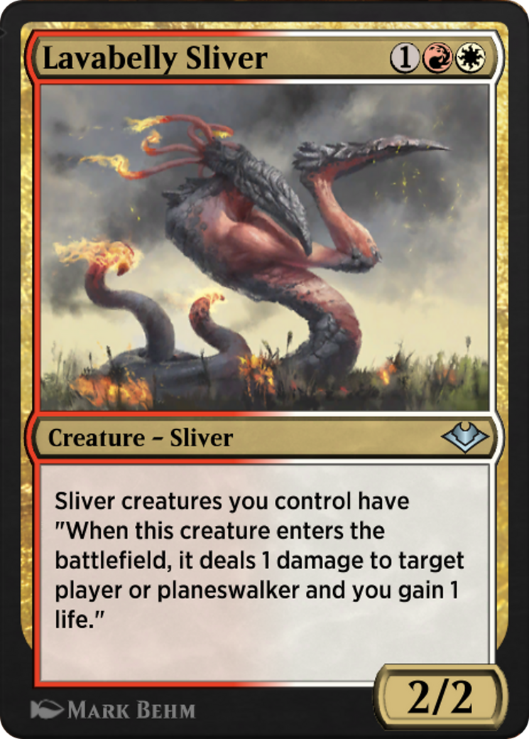 Lavabelly Sliver (J21-701) - [Jumpstart: Historic Horizons]
