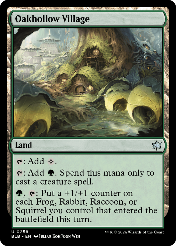 Oakhollow Village (BLB-258) - [Bloomburrow]