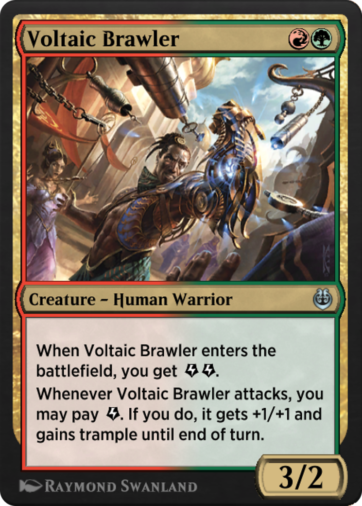 Voltaic Brawler (KLR-213) - [Kaladesh Remastered]