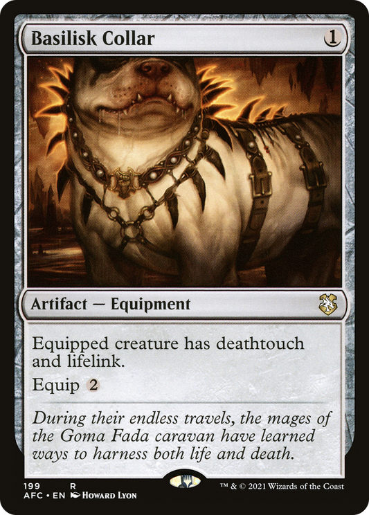 Basilisk Collar (AFC-199) - [Forgotten Realms Commander]