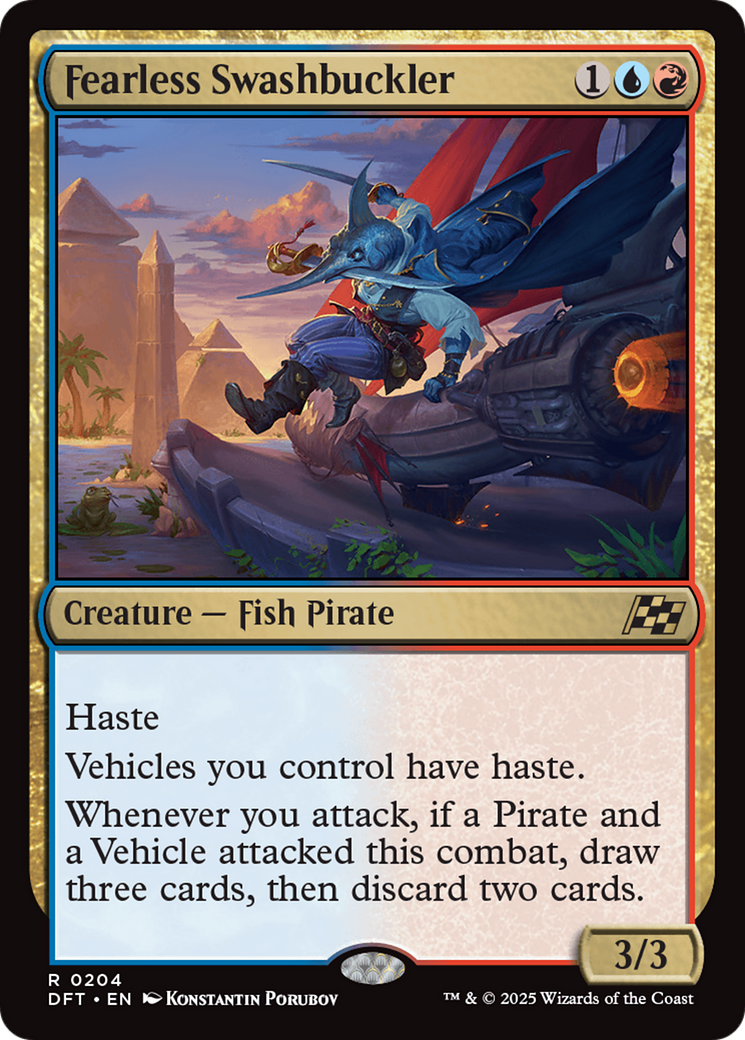 Fearless Swashbuckler (DFT-204) - [Aetherdrift]