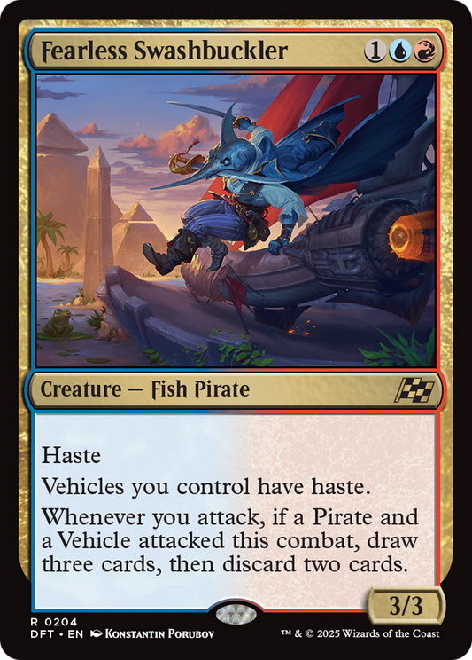 Fearless Swashbuckler (DFT-204) - [Aetherdrift]