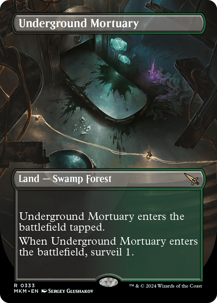 Underground Mortuary (MKM-333) - [Murders at Karlov Manor] (Borderless) Foil