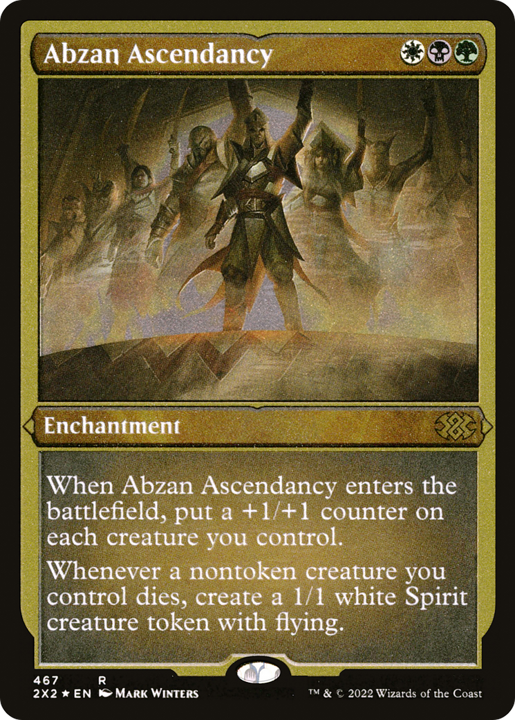 Abzan Ascendancy (2X2-467) - [Double Masters 2022] Foil