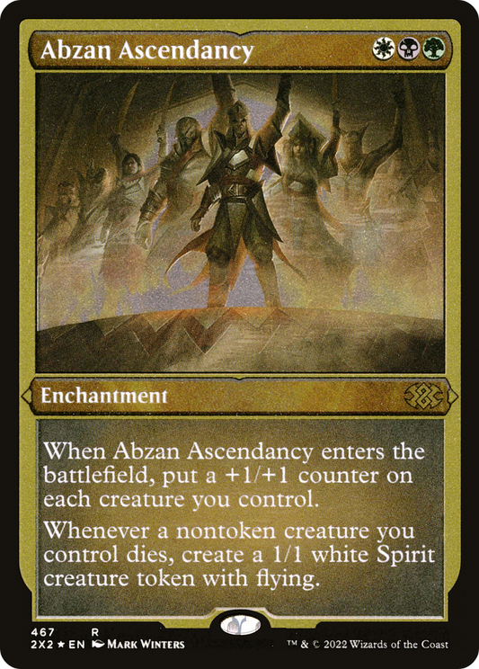 Abzan Ascendancy (2X2-467) - [Double Masters 2022] Foil