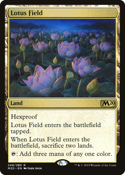 Lotus Field (M20-249) - [Core Set 2020]