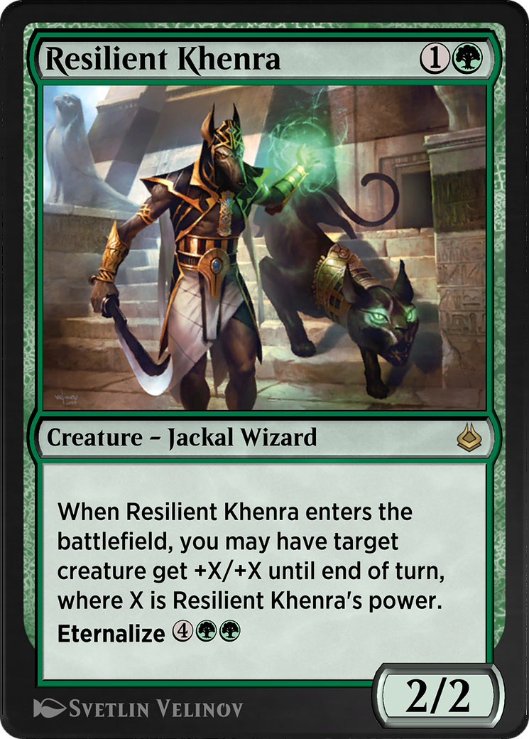 Resilient Khenra (AKR-212) - [Amonkhet Remastered]