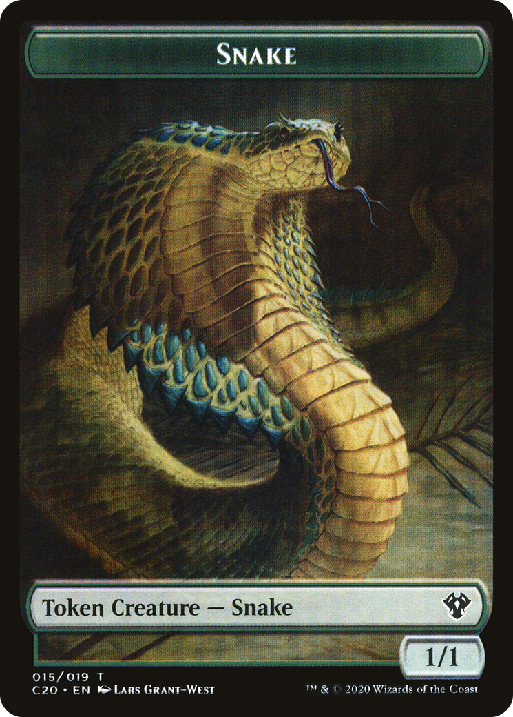Snake (TC20-015) - [Commander 2020 Tokens]