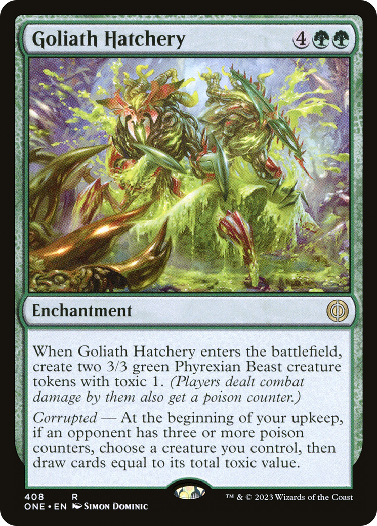 Goliath Hatchery (ONE-408) - [Phyrexia: All Will Be One] Foil