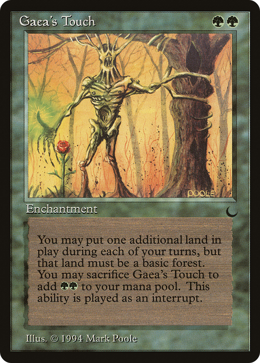 Gaea's Touch (DRK-077) - [The Dark]