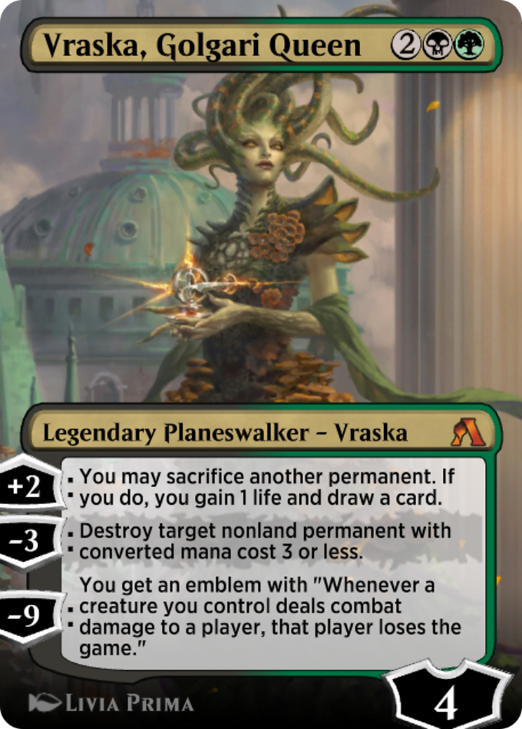 Vraska, Golgari Queen (PANA-003) - [MTG Arena Promos]