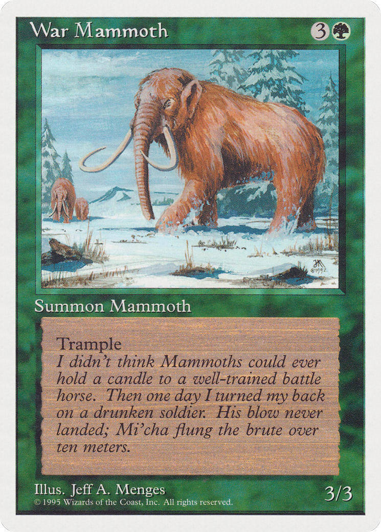 War Mammoth (RQS-044) - [Rivals Quick Start Set]