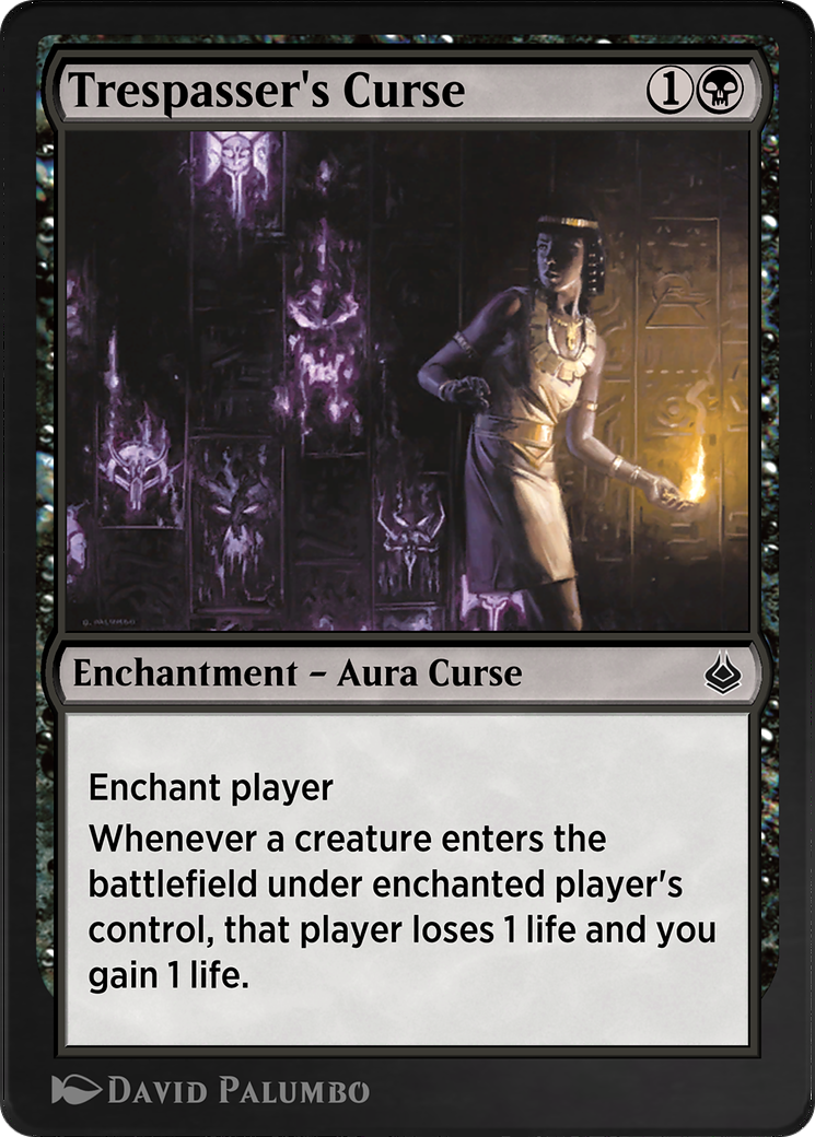 Trespasser's Curse (AKR-129) - [Amonkhet Remastered]