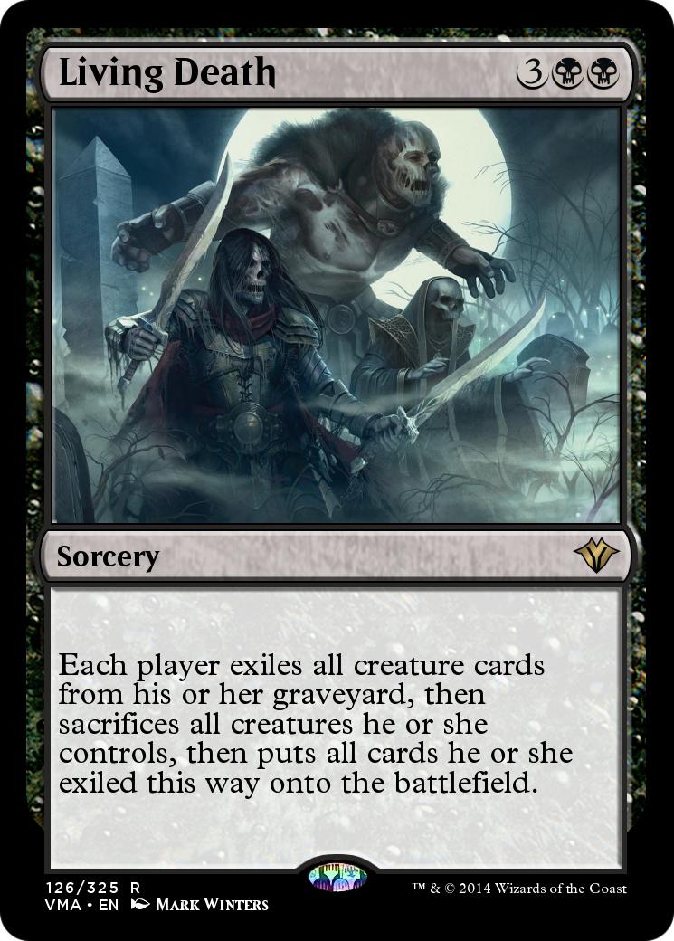 Living Death (VMA-126) - [Vintage Masters] Foil