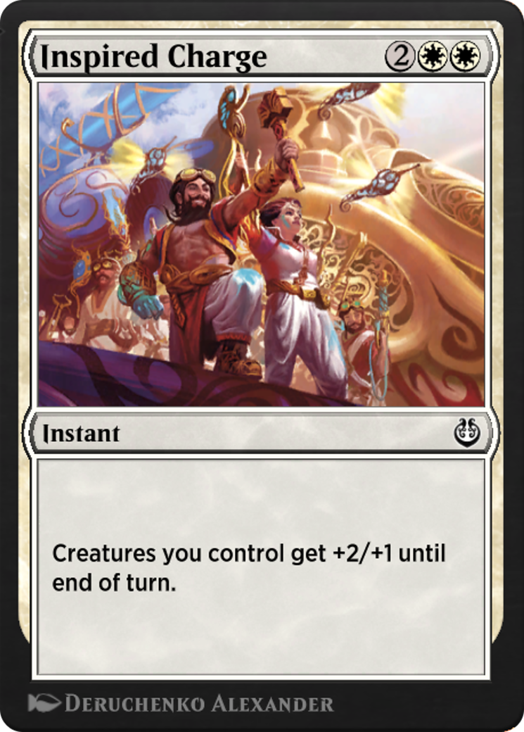 Inspired Charge (KLR-024) - [Kaladesh Remastered]