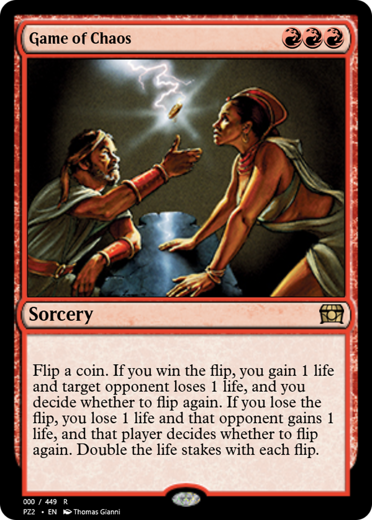 Game of Chaos (PZ2-65821) - [Treasure Chest]