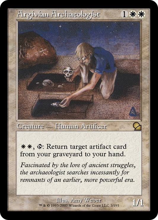 Argivian Archaeologist (ME1-003) - [Masters Edition] Foil