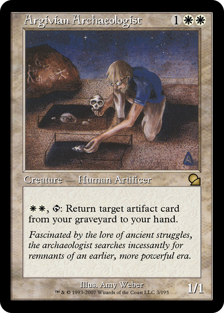 Argivian Archaeologist (ME1-003) - [Masters Edition]