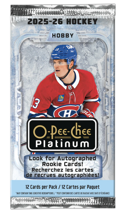 2025-2026 O-Pee-Chee Platinum Hockey Hobby Box