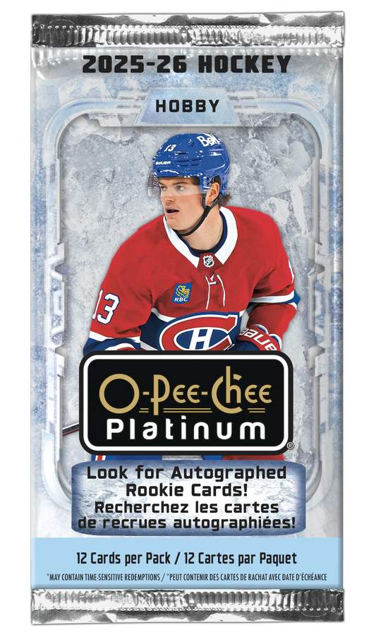 2025-2026 O-Pee-Chee Platinum Hockey Hobby Pack