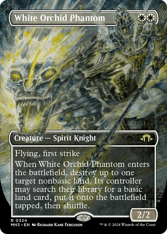 Fantôme d'orchidée blanche (MH3-324) - [Modern Horizons 3] (sans bordure) 