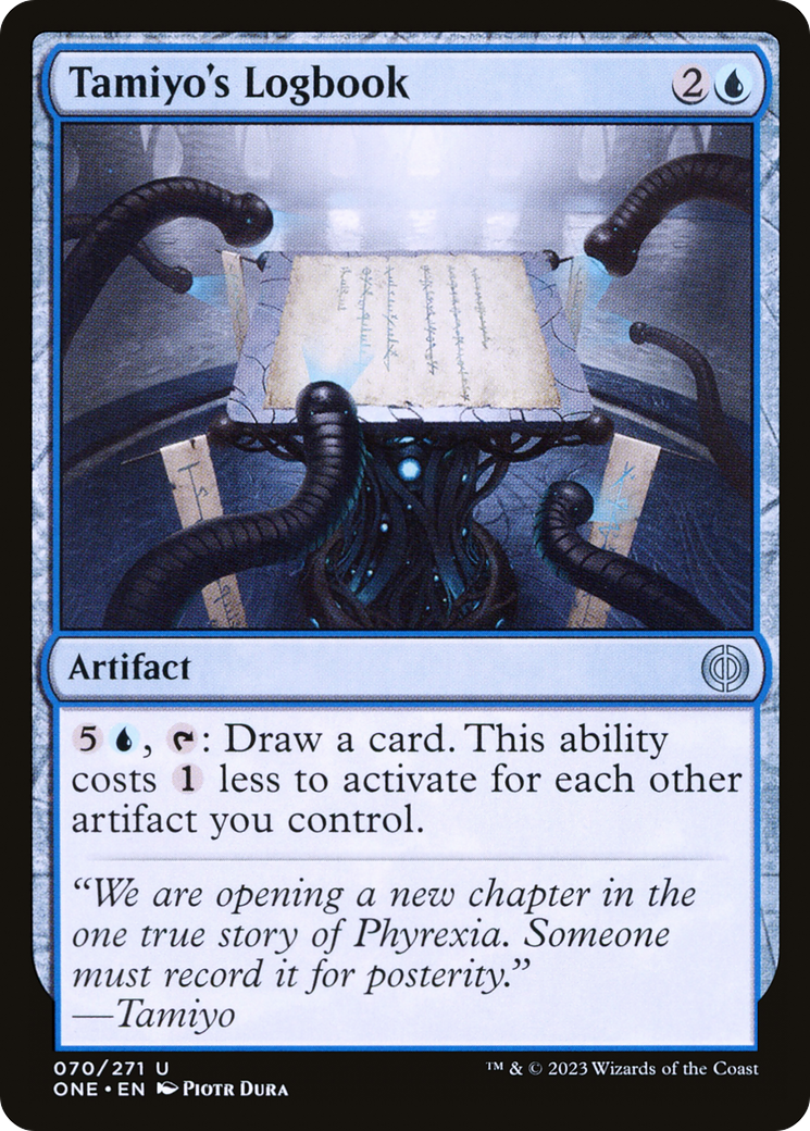 Tamiyo's Logbook (ONE-070) - [Phyrexia: All Will Be One]