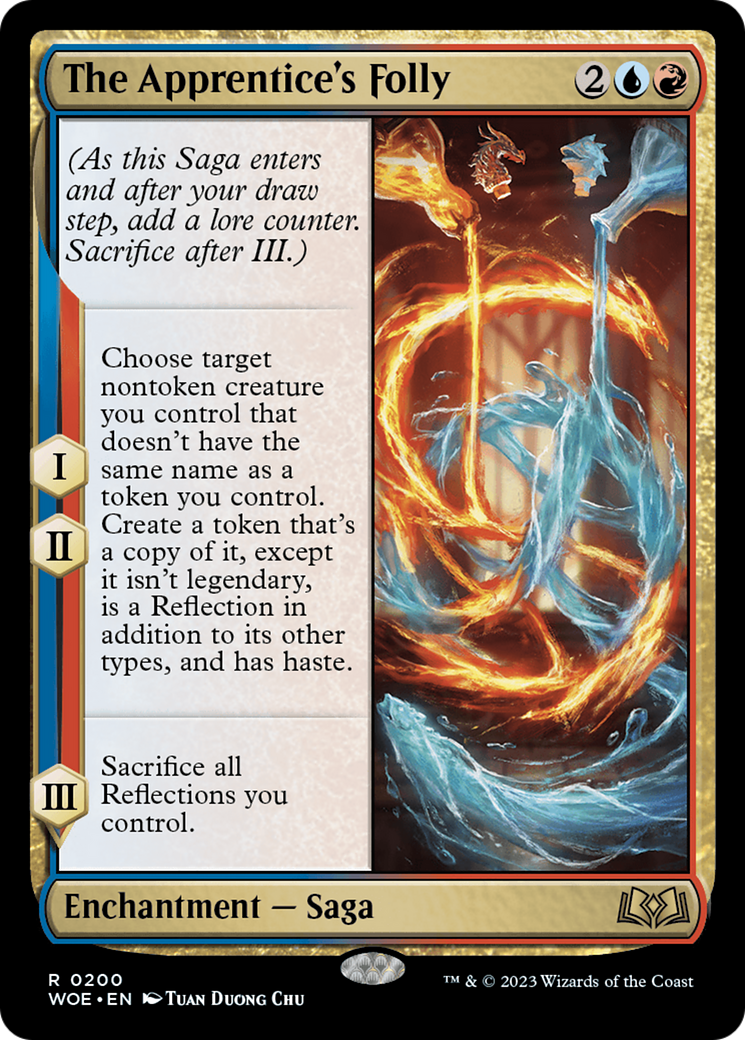 The Apprentice's Folly (WOE-200) - [Wilds of Eldraine]