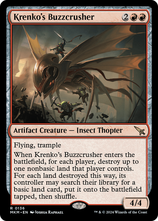 Krenko's Buzzcrusher (MKM-136) - [Murders at Karlov Manor]